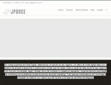 Tablet Screenshot of jponce.com.br